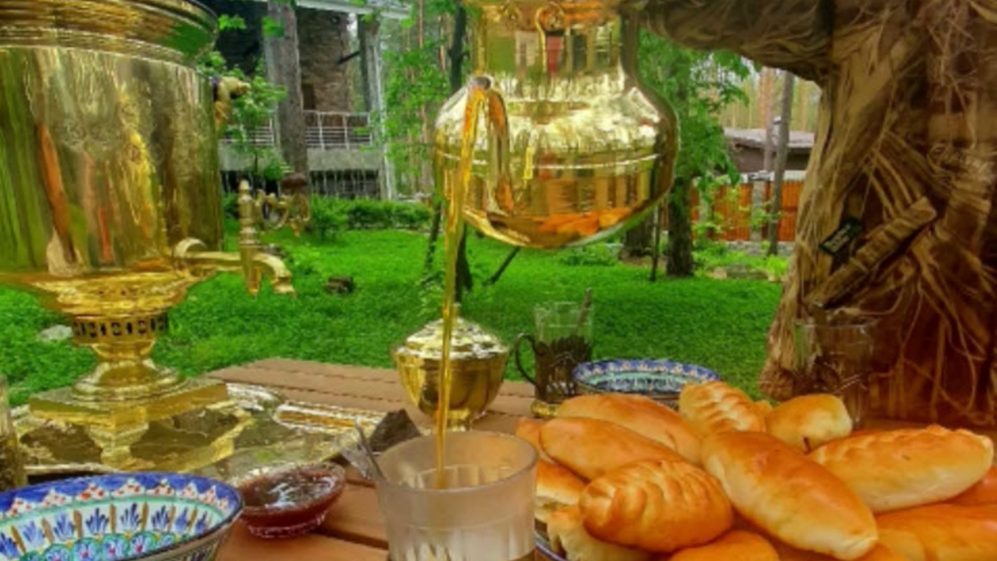 Кудесы, Кашино - природа, белочки и самовар