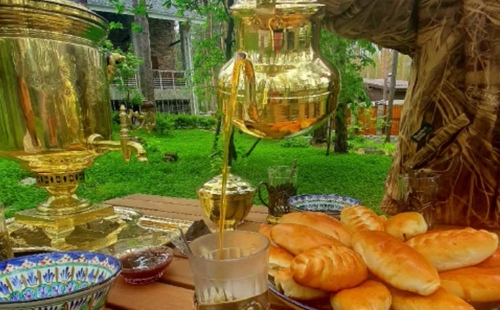 Кудесы, Кашино - природа, белочки и самовар