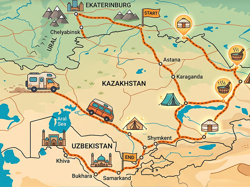 Караванинг и глэмпинги Кудесы